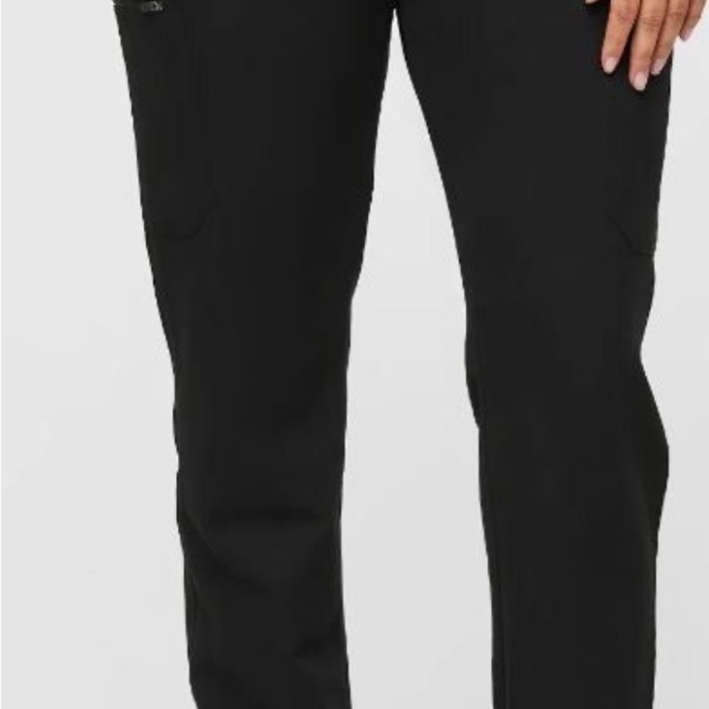 Figs Black S/P Yola Skinny Scrub Pants